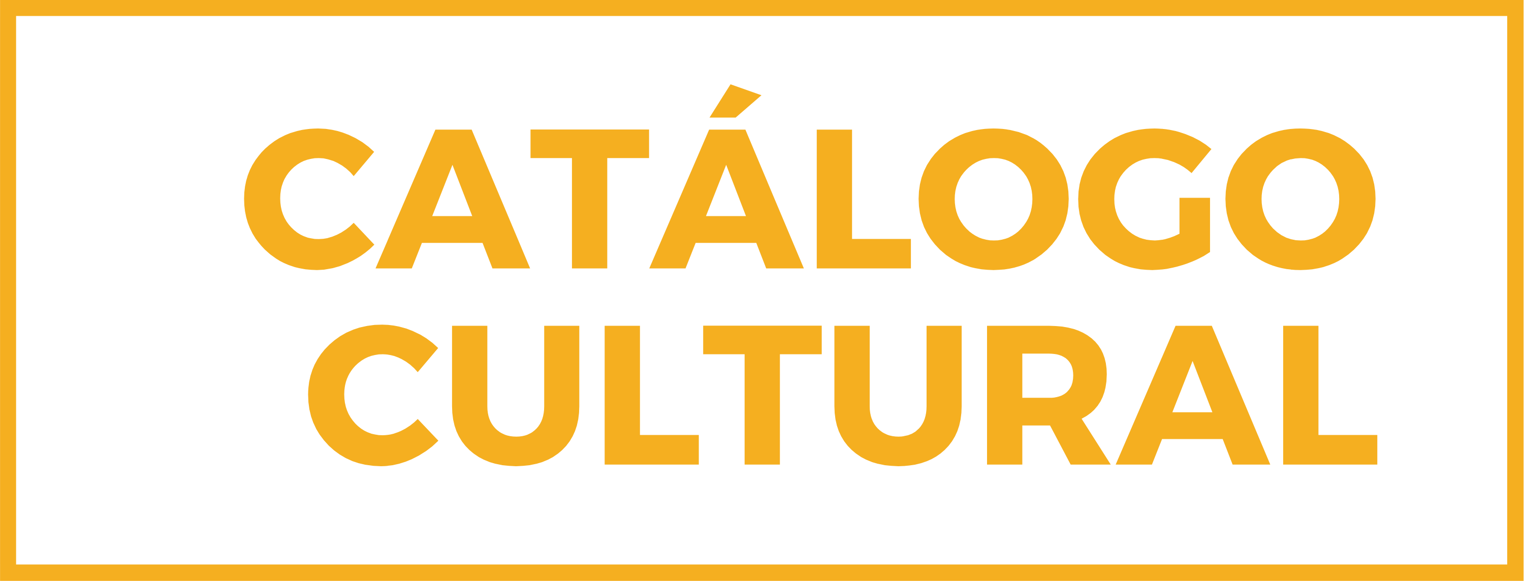 Catálogo Cultural